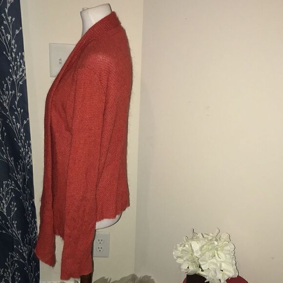 Eileen Fisher Open Front Cardigan Wool Mohair - Picture 2 of 9